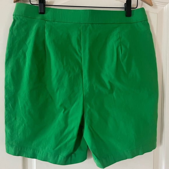Rafaella designer Green Dress Shorts Summer Women’s size 12 - Picture 5 of 12